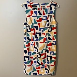 Sheath color block dress never been worn